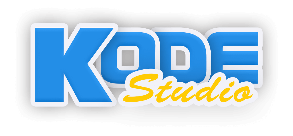 Kode Studio logo for a Visual Studio Code fork.